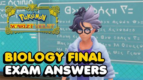 biology final pokemon violet|Biology Final Exam All Correct Answers Guide .